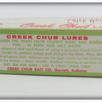 Creek Chub Blue Flash Striper Strike Empty Box