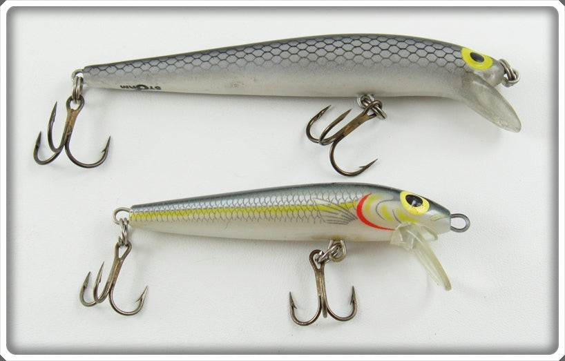 Storm Grey Scale & Natural Finish Thunderstick Lure Pair