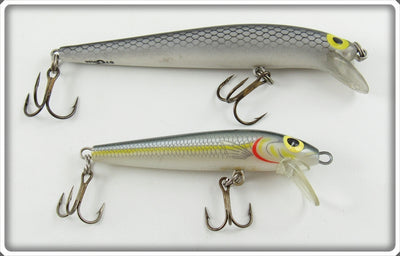 Storm Grey Scale & Natural Finish Thunderstick Lure Pair