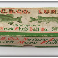 Vintage Creek Chub Unmarked Empty Box 