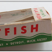 Helin Yellow & Fluorescent Red Flatfish Lot Of Three With Boxes