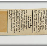 Johnson Silver Minnow Weedless Wonder On Card