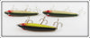 L & S Bait Co 52M19 & 50M750 MirrOlure Lot Of Three