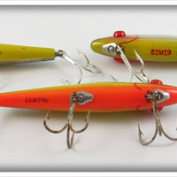 L & S Bait Co 52M19 & 50M750 MirrOlure Lot Of Three