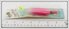 Wahoo Fishing Products Pink Super Striper Bucktail Jig On Card
