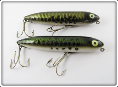 Heddon Fishable Baby Bass Original Zara Spook Pair