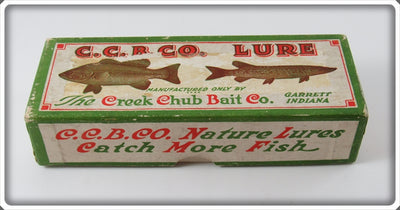 Vintage Creek Chub Unmarked Empty Lure Box