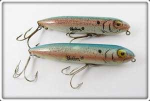 Heddon Fishable Natural Rainbow Zara Spook Pair