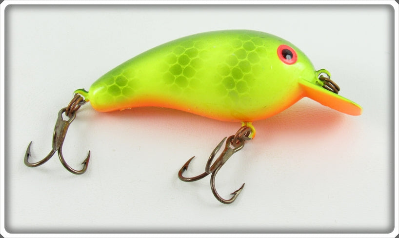 Cotton Cordell Chartreuse With Scales Big O Lure 