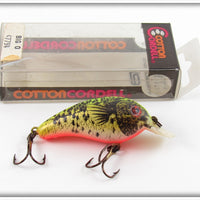 Cotton Cordell Natural Finish Big O Lure In Box 