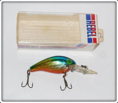 Rebel Little Suspend R Lure Chroma Gold Blue Rainbow Chrome 05 In Box