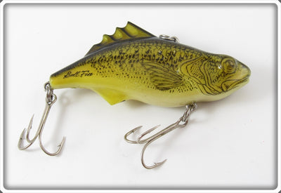 Vintage Mann's Baby Bass Hackleback Bullfin Lure
