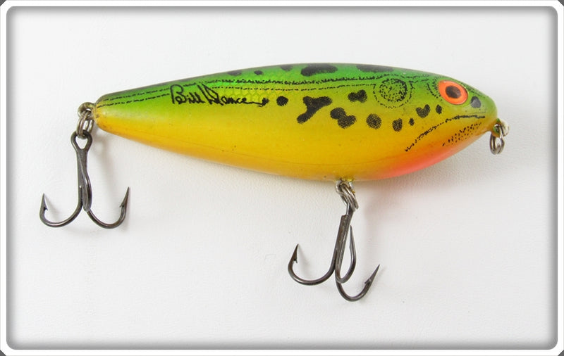 Bill Dance Frog Excalibur Spit N Image Lure For Sale