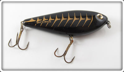 Heddon Black Gold Ribs Spit N Image Lure
