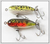 Heddon Natural Frog & Perch Tiny Torpedo Pair