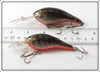 Strike King Gold Scale Glitter Diving Crankbait Pair