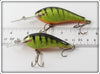 Strike King Green Glitter Diving Crankbait Pair