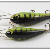 Strike King Green Glitter Diving Crankbait Pair