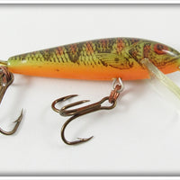 Rebel Naturalized Yellow Perch Floater Minnow In Box