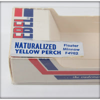 Rebel Naturalized Yellow Perch Floater Minnow In Box