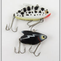 Heddon Coachdog Super Sonic & Black Sonic Pair