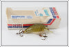 Vintage Rebel Naturalized Frog Super Teeny R Lure In Box
