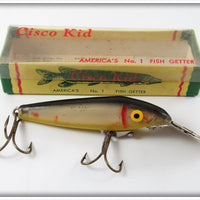 Vintage Cisco Kid Black & Silver Model 200 Lure In Box