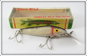 Vintage Cisco Kid Black & Silver Model 200 Lure In Box