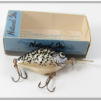 Vintage Lazy Ike Crappie Natural Ike Lure In Box 
