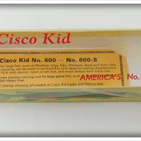 Cisco Kid Red & Silver Husky Model 600 In Box