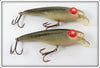 Vintage Rabble Rouser Bass Angle Eye Lure Pair 