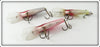 Storm Purple, Yellow & Pink Lightnin Shad Lot Of Three