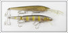 Rebel Naturalized Perch & Striped Bass Minnow Lure Pair
