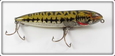 Vintage Heddon Charlie Campbell Natural Bass Zara Spook Lure