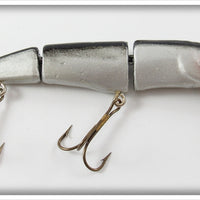 Vintage Butch Lindle Silver & Black Pike-Lett Lure