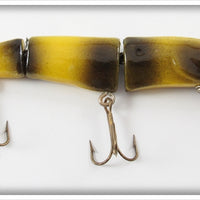 Vintage Butch Lindle Yellow & Black Pike-Lett Lure