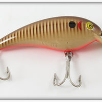 Vintage Cotton Cordell Brown Striped Big O Lure