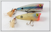 Vintage Rebel Chrome & Transparent Pop R Lure Pair