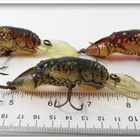 Rebel Large Crawdad Lot Of Three