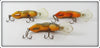 Rebel Large Crawdad Lot Of Three