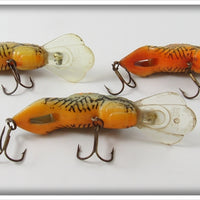 Rebel Large Crawdad Lot Of Three