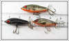 Bomber Smilin' Minnow Lot Of Three