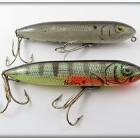 Heddon Zara Spook Pair: Natural Shad & Natural Perch