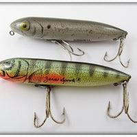 Heddon Zara Spook Pair: Natural Shad & Natural Perch