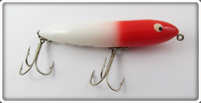 Heddon Blended Red Head White Swayback Original Zara Spook