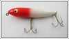 Heddon Blended Red Head White Swayback Original Zara Spook