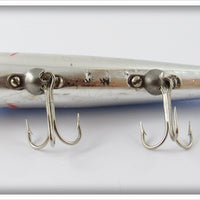 Heddon Chrome & Blue Timber Rattler