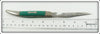 Colonial Prov. USA Green Folding Fish Knife