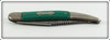 Colonial Prov. USA Green Folding Fish Knife