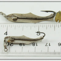 Pflueger Nickel Gold Head Fly Rod Pippin Wobbler Pair